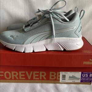 Puma Ladies' Focus Flex Lite Black Athletic Lace Up Lightweight Sneakers Women 8